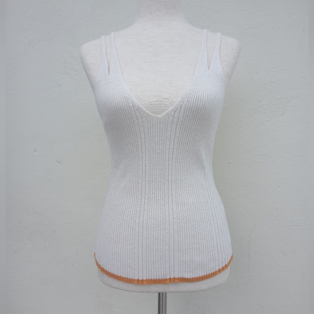 Pilcro Double Strap Sweater Tank‎ - Picture 4 of 10